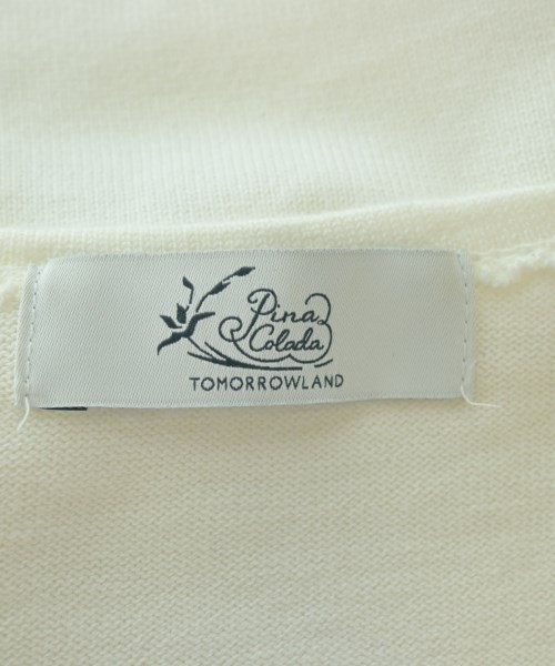 pina colada （ピニャコラーダ）Tシャツ・カットソー 白 サイズ:S レディース/2200689618031