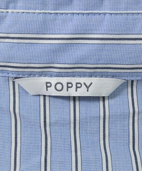 POPPY（ポピー）カジュアルシャツ 青 サイズ:F レディース/2200697575012