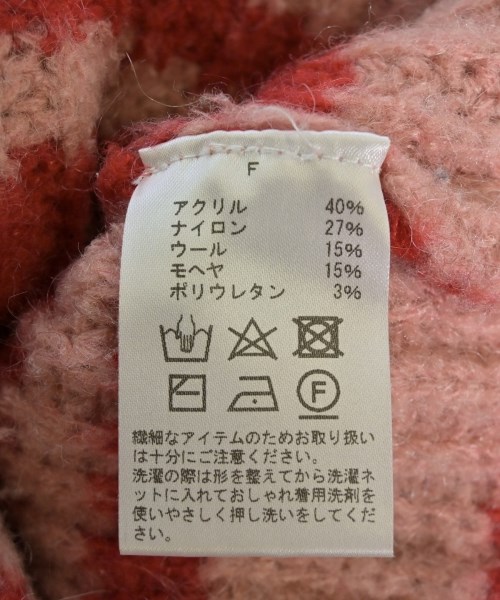 POPPY（ポピー）ニット・セーター ピンク サイズ:F レディース/2200704535015