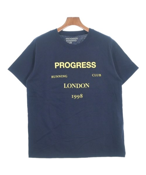 PROGRESS RUNNING CLUB(プログレスランニングクラブ)Tシャツ・カットソー 紺 サイズ:L/2200649273171