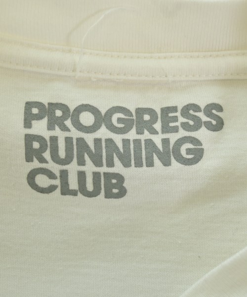 PROGRESS RUNNING CLUB（プログレスランニングクラブ）Tシャツ・カットソー 白 サイズ:L レディース/2200705120142