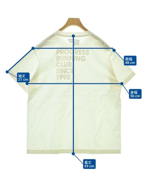 PROGRESS RUNNING CLUB（プログレスランニングクラブ）Tシャツ・カットソー 白 サイズ:F レディース/2200686644200