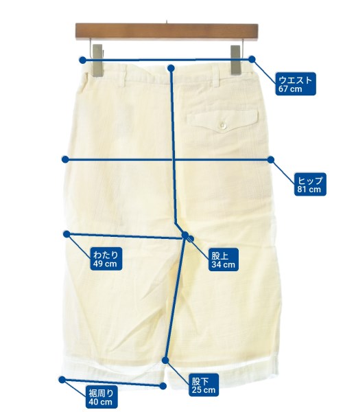 quitan（キタン）ショートパンツ 白 サイズ:0(XS位) レディース/2200631184652