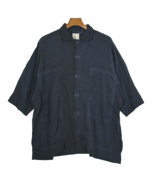 quitan(キタン)カジュアルシャツ 紺 サイズ:3(L位)/2200658602054