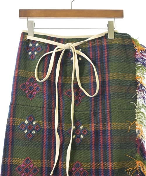 quitan（キタン）ロング・マキシ丈スカート 緑 サイズ:0(XS位) レディース/2200662978091