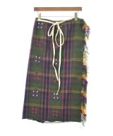 quitan（キタン）ロング・マキシ丈スカート 緑 サイズ:0(XS位) レディース/2200662978091