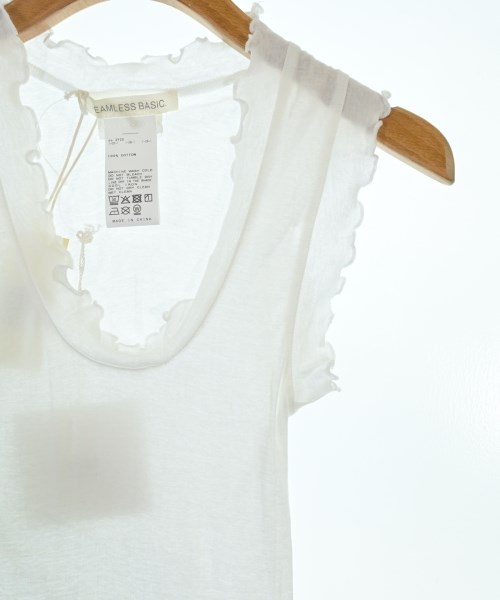 Seamless Basic（シームレスベーシック）ノースリーブ 白 サイズ:F レディース/2200670929191