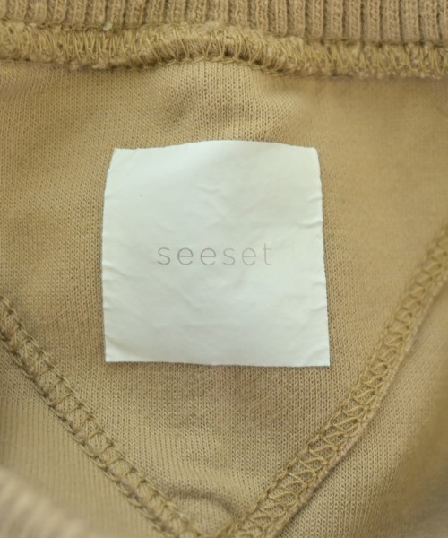 seeset（シーセット）スウェット ベージュ サイズ:F レディース/2200690994094