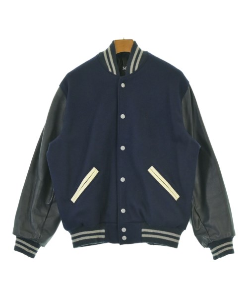 SETTLEMIERS(セトルマイアーズ)スタジャン 紺 サイズ:38(L位)/2200672907159