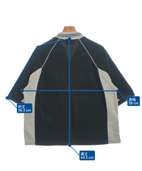 soerte（ソエルテ）ポロシャツ 黒 サイズ:2(M位) メンズ/2200656827152