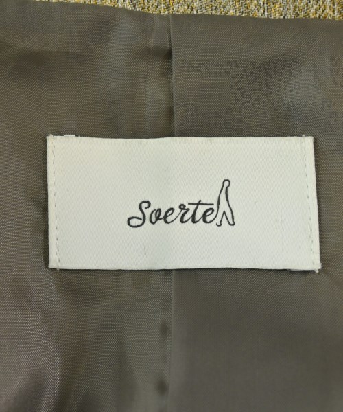 soerte（ソエルテ）テーラードジャケット ベージュ サイズ:3(L位) メンズ/2200672022029