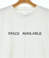 SPACE AVAILABLE（スペースアベイラブル）Tシャツ・カットソー 白 サイズ:XL メンズ/2200613422093
