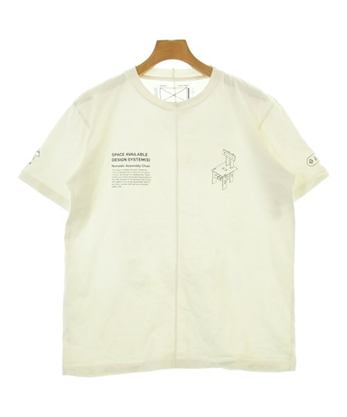 SPACE AVAILABLE(スペースアベイラブル)Tシャツ・カットソー 白 サイズ:M/2200677524030