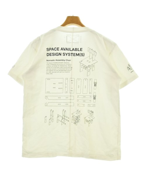 SPACE AVAILABLE（スペースアベイラブル）Tシャツ・カットソー 白 サイズ:M メンズ/2200677524030