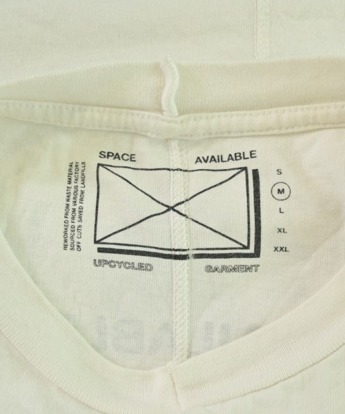 SPACE AVAILABLE（スペースアベイラブル）Tシャツ・カットソー 白 サイズ:M メンズ/2200677524030