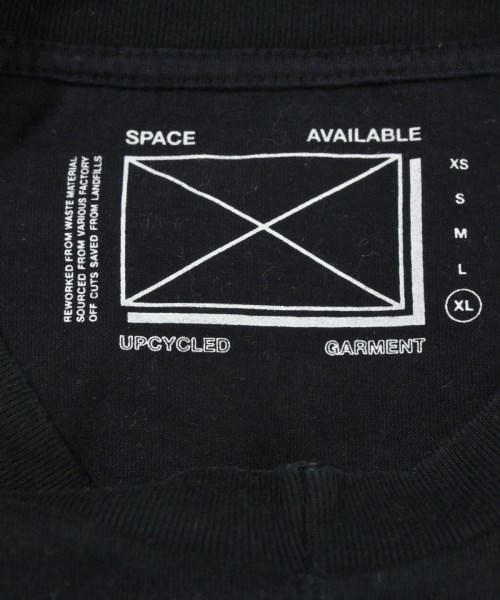 SPACE AVAILABLE（スペースアベイラブル）Tシャツ・カットソー 黒 サイズ:XL メンズ/2200694676040