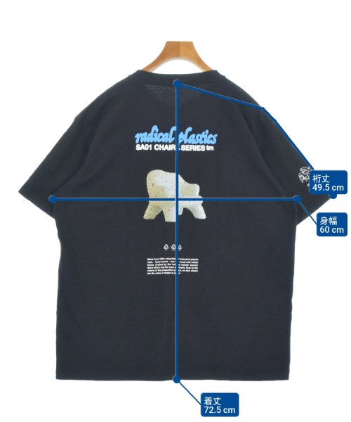 SPACE AVAILABLE（スペースアベイラブル）Tシャツ・カットソー 黒 サイズ:XL メンズ/2200694676040