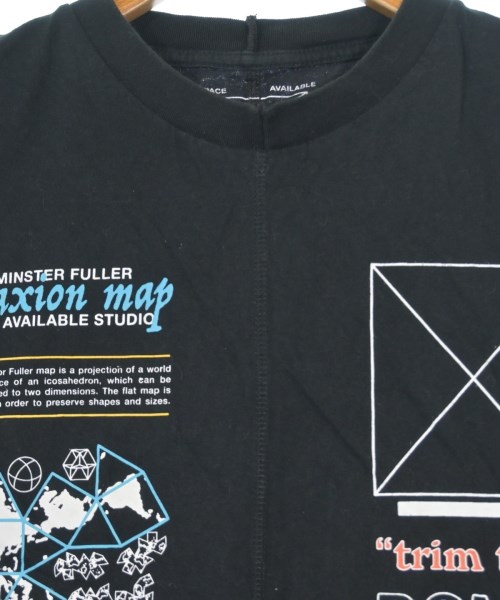 SPACE AVAILABLE（スペースアベイラブル）Tシャツ・カットソー 黒 サイズ:L メンズ/2200646136059