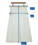 takes.（テイクス）ロング・マキシ丈スカート 白 サイズ:0(XS位) レディース/2200631147985