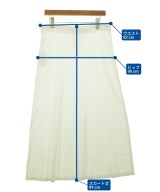 takes.（テイクス）ロング・マキシ丈スカート 白 サイズ:0(XS位) レディース/2200631161059