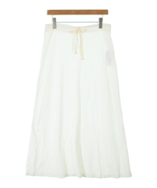 takes.(テイクス)ロング・マキシ丈スカート 白 サイズ:0(XS位)/2200631166078