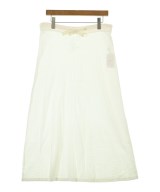 takes.（テイクス）ロング・マキシ丈スカート 白 サイズ:0(XS位) レディース/2200631166894