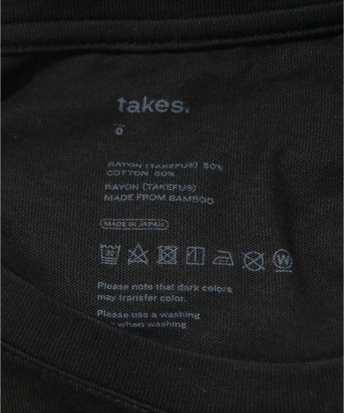 takes.（テイクス）ワンピース 黒 サイズ:0(XS位) レディース/2200613235112