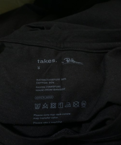 takes.（テイクス）ワンピース 黒 サイズ:-(M位) レディース/2200613235129