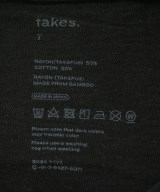 takes.（テイクス）Tシャツ・カットソー 黒 サイズ:1(S位) レディース/2200710673138
