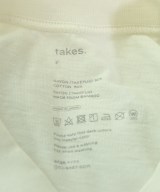 takes.（テイクス）Tシャツ・カットソー 白 サイズ:F レディース/2200648069195