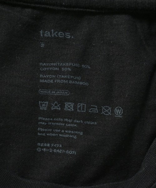 takes.（テイクス）ワンピース 黒 サイズ:2(M位) レディース/2200720793093