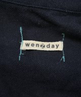 wenzday（ウェンズデイ）カジュアルシャツ 紺 サイズ:L メンズ/2200623633052