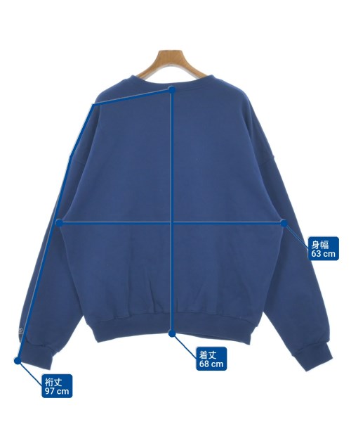 wenzday（ウェンズデイ）スウェット 青 サイズ:-(XXL位) メンズ/2200631304081