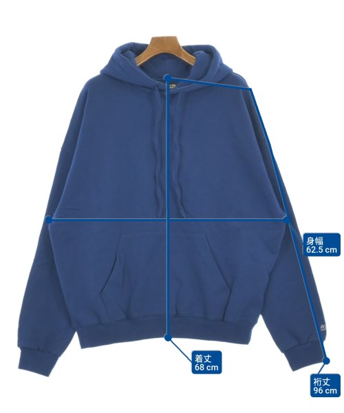wenzday（ウェンズデイ）パーカー 青 サイズ:-(XXL位) メンズ/2200631304098