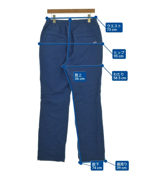 wenzday（ウェンズデイ）スウェットパンツ 青 サイズ:-(S位) メンズ/2200631304111