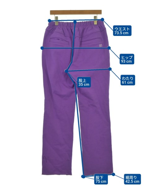 wenzday（ウェンズデイ）スウェットパンツ 紫 サイズ:-(S位) メンズ/2200631304135