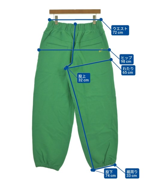 wenzday（ウェンズデイ）スウェットパンツ 緑 サイズ:-(S位) メンズ/2200631304159