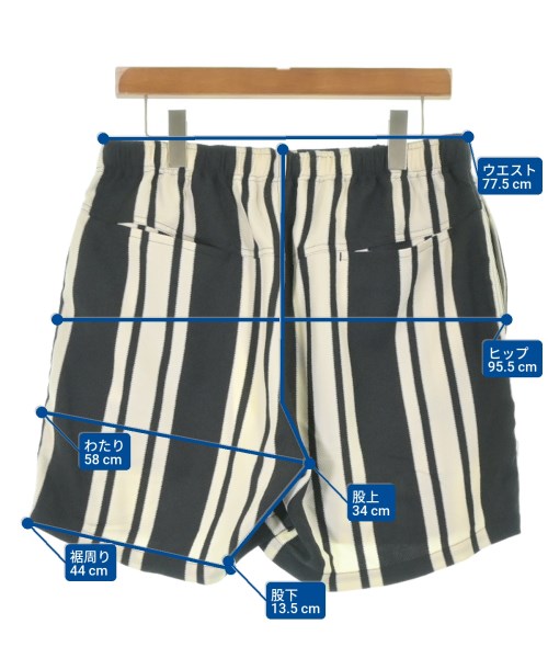 wenzday（ウェンズデイ）ショートパンツ 黒 サイズ:L メンズ/2200633008161