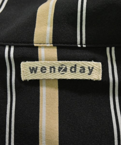 wenzday（ウェンズデイ）カジュアルシャツ 黒 サイズ:3(L位) メンズ/2200609774182