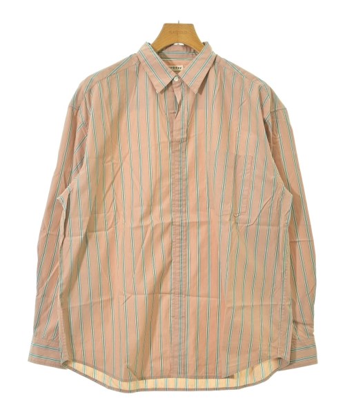 wenzday(ウェンズデイ)カジュアルシャツ オレンジ サイズ:-(XXL位)/2200672532078