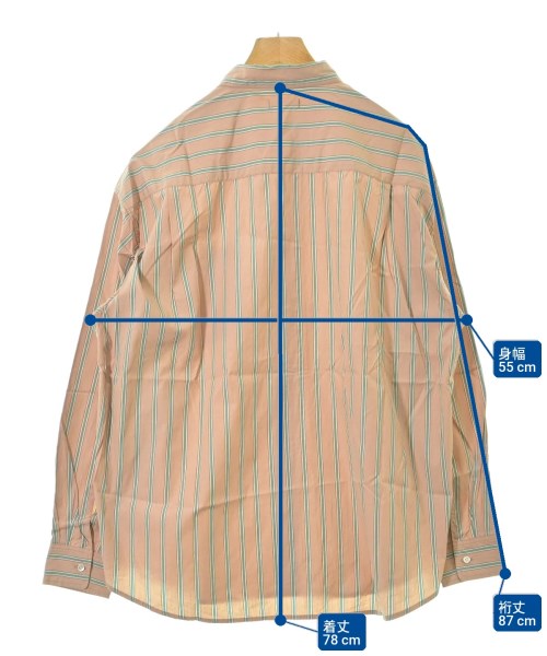 wenzday（ウェンズデイ）カジュアルシャツ オレンジ サイズ:-(XXL位) メンズ/2200672532078