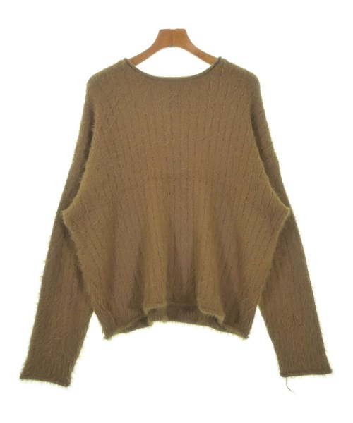 wenzday(ウェンズデイ)ニット・セーター 茶 サイズ:L/2200672532085