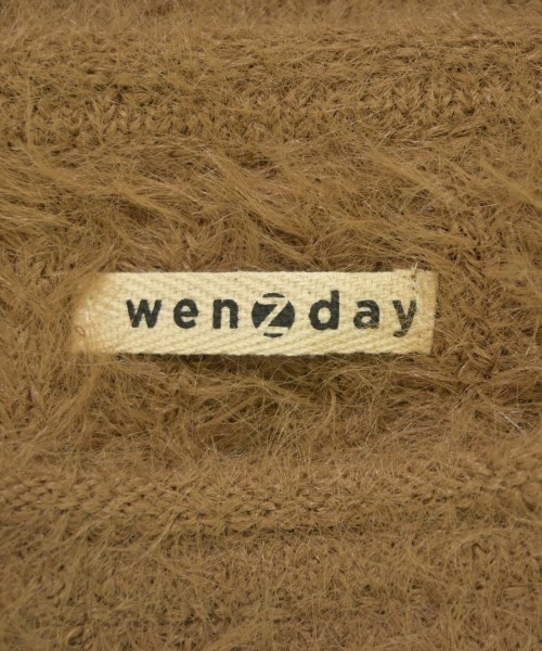 wenzday（ウェンズデイ）ニット・セーター 茶 サイズ:L メンズ/2200672532085