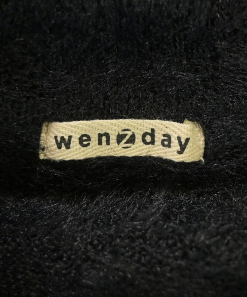 wenzday（ウェンズデイ）ニット・セーター 黒 サイズ:L メンズ/2200672532092