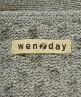 wenzday（ウェンズデイ）カーディガン グレー サイズ:L メンズ/2200672532108