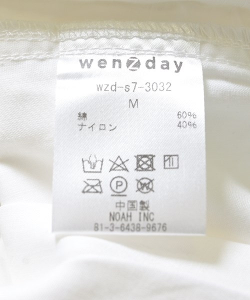 wenzday（ウェンズデイ）その他 白 サイズ:M メンズ/2200711596160