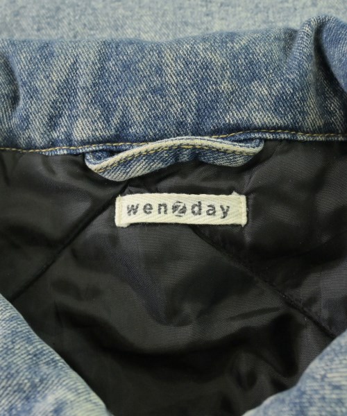 wenzday（ウェンズデイ）デニムジャケット 青 サイズ:L メンズ/2200714322032