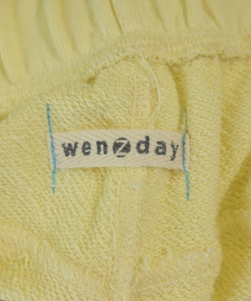 wenzday（ウェンズデイ）スウェットパンツ 黄 サイズ:L メンズ/2200702202155