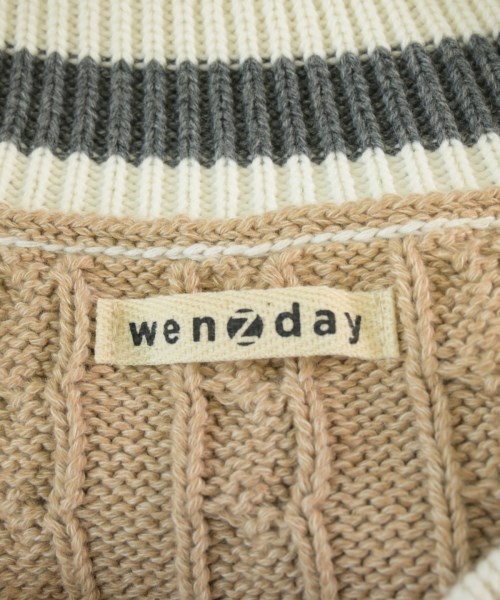wenzday（ウェンズデイ）ニット・セーター ベージュ サイズ:L メンズ/2200705526050