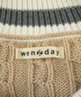 wenzday（ウェンズデイ）ニット・セーター ベージュ サイズ:L メンズ/2200705526050
